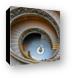 Famous Bramante Spiral Staircase at Vatican Museum Canvas Print