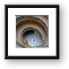 Famous Bramante Spiral Staircase at Vatican Museum Framed Print