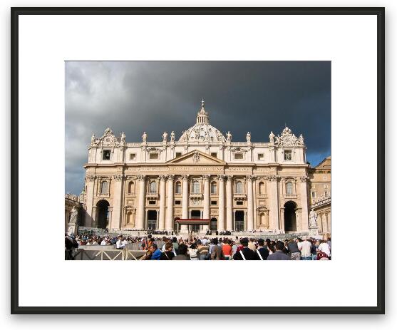 St. Peter's Framed Fine Art Print