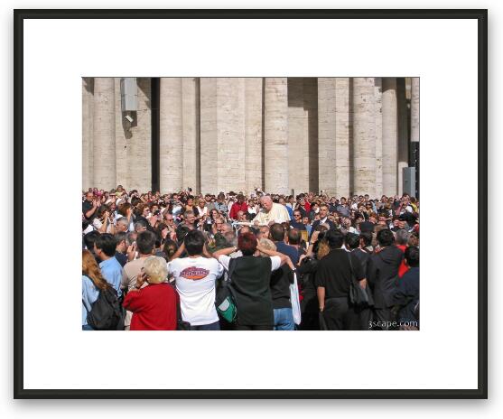 Pope John Paul II Framed Fine Art Print