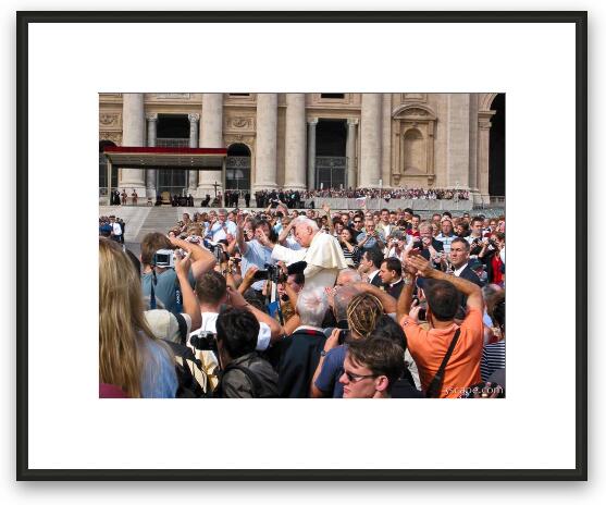 Pope John Paul II Framed Fine Art Print