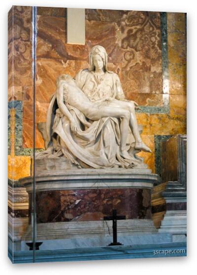 Michaelangelo's Pieta Fine Art Canvas Print