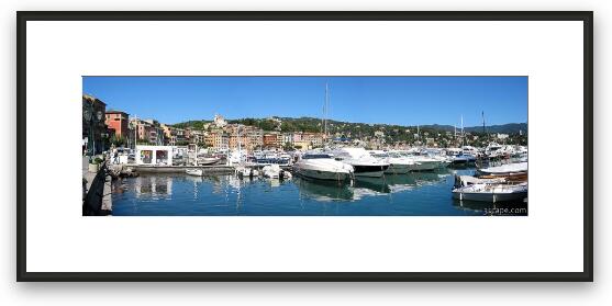Santa Margherita Ligure Panoramic Framed Fine Art Print
