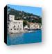 Rapallo - Castle on the Sea Canvas Print
