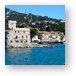 Rapallo - Castle on the Sea Metal Print