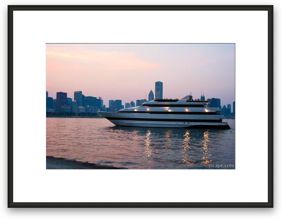 The Odyssey Cruise, Chicago Framed Fine Art Print