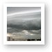 Storm clouds over Illinois Art Print