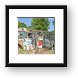 Old school bus at Richard's Canoe Rental and Campground Framed Print