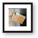 Gone to the river Framed Print