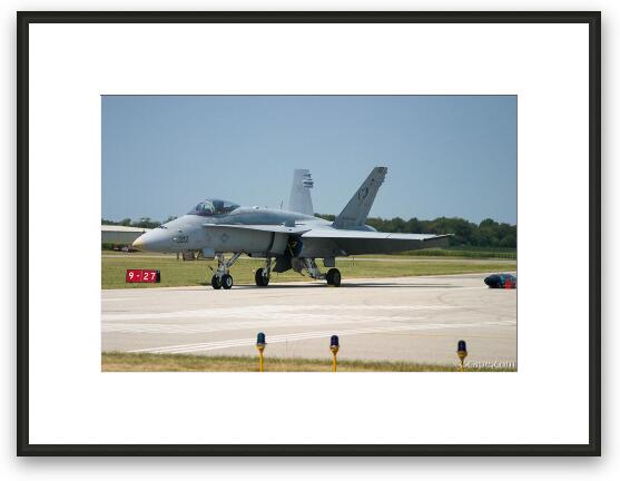 F-18 Hornet Framed Fine Art Print