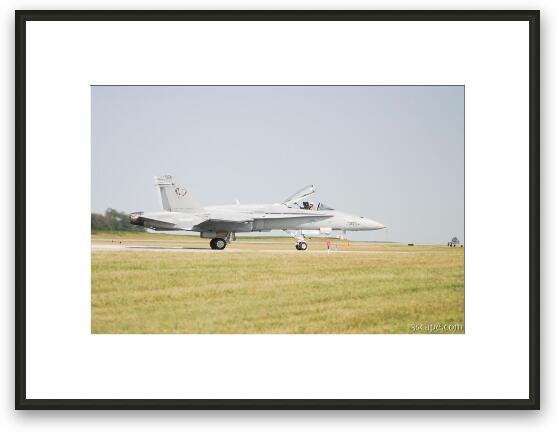 F-18 Hornet Framed Fine Art Print
