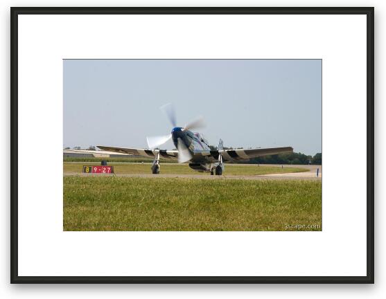 P-51 Mustang Framed Fine Art Print