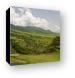 View of St. Kitts from Brimstone Hill Fortress Canvas Print