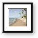 Dieppe Bay Beach, St. Kitts Framed Print