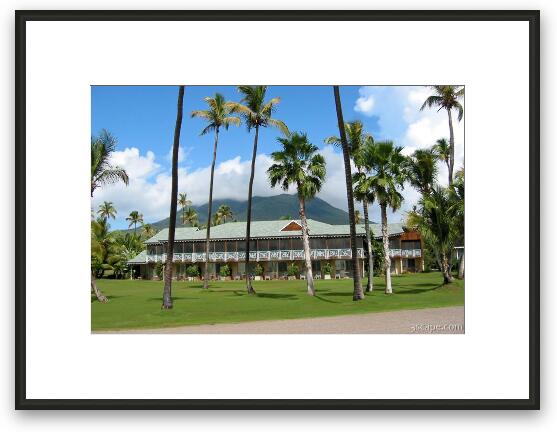 The Four Season's Resort, Nevis Framed Fine Art Print
