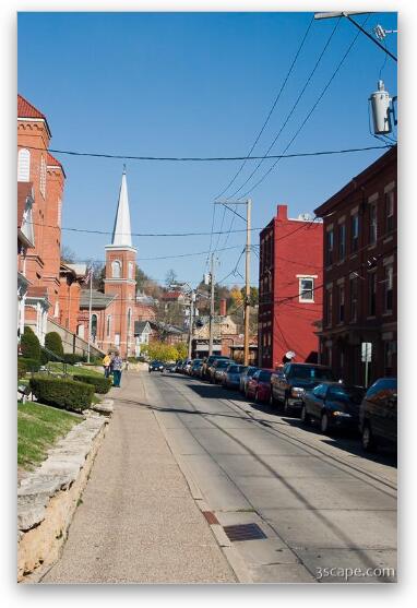 Galena side street Fine Art Print