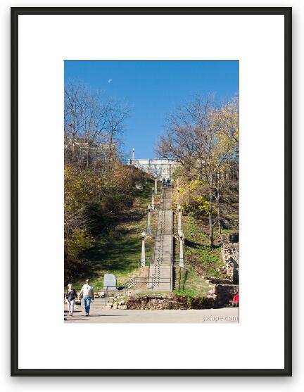 Stairs in Galena Framed Fine Art Print