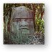 Giant Mayan head sculpture (Chankanaab Nature Park) Metal Print