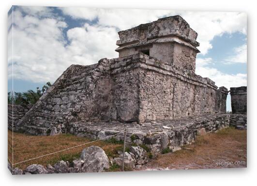 The Mayan ruins of Tulum Fine Art Canvas Print