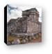 The Mayan ruins of Tulum Canvas Print