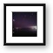 The lights of Cancun at night Framed Print