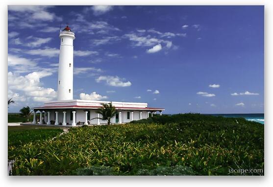 Punta Colarain Lighthouse Fine Art Print