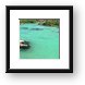 The lagoon at Xel-Ha was warm and perfect for snorkeling Framed Print