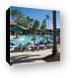 The pool life at the Allegro Punta Cana Resort Canvas Print
