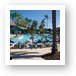 The pool life at the Allegro Punta Cana Resort Art Print