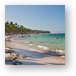 The resort was on a 20-mile stretch of nice white sand beach Metal Print