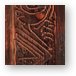 Artistic woodwork on the walls Metal Print