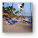 Quiet beach in the early morning Metal Print