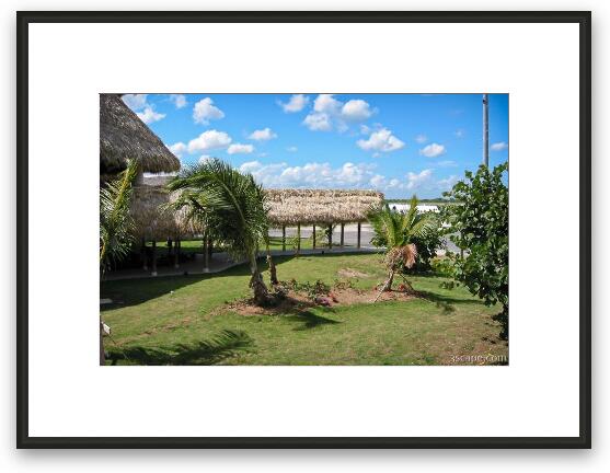 Punta Cana Airport Framed Fine Art Print