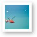 Coast Guard Rescue Helicopter Art Print