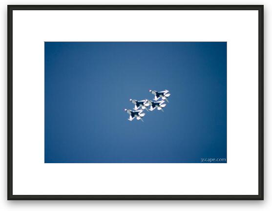 USAF F-16 Thunderbirds Framed Fine Art Print
