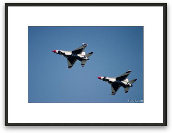 USAF F-16 Thunderbirds Framed Fine Art Print