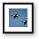USAF F-16 Thunderbirds Framed Print