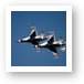 USAF F-16 Thunderbirds Art Print
