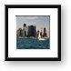 Sailboat and Chicago Skyline Framed Print