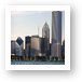 Smurfit-Stone, Prudential Plaza, and Aon Buildings Art Print