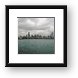 Shedd Aquarium and Skyline on a cloudy day Framed Print