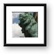 The Lion at the Art Institute Framed Print