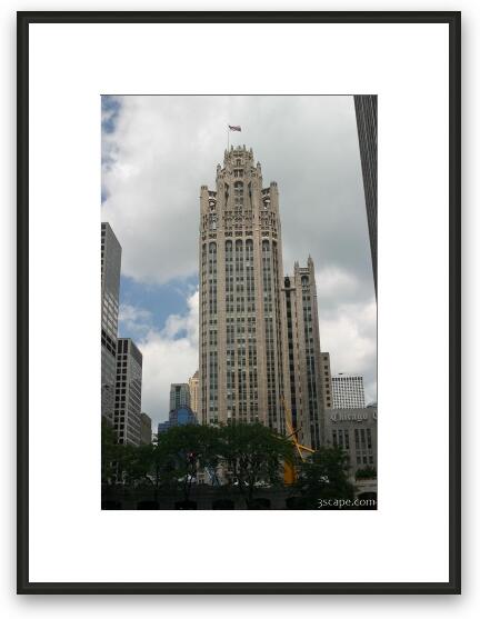 Tribune Tower Framed Fine Art Print