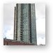 Condos on the Chicago River Metal Print