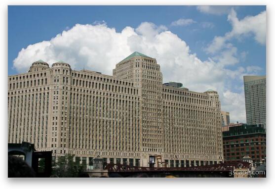 The Merchandise Mart Fine Art Metal Print