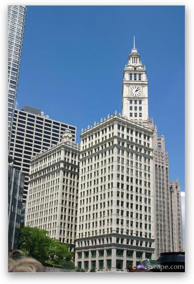 Wrigley Building Fine Art Metal Print