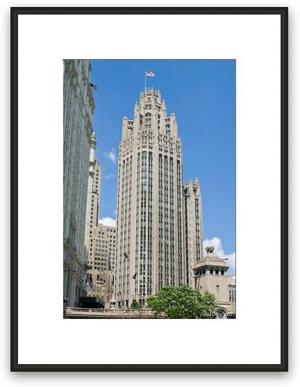 Tribune Tower Framed Fine Art Print