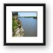 The Illinois River looking from Starved Rock State Park Framed Print