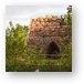 The ruins of an old iron furnace (Bay Furnace Campground) Metal Print