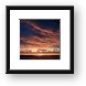 Sunrise over Lake Superior Framed Print
